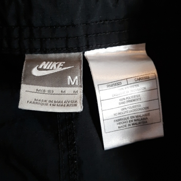 Nike Dri-fit workout sports black capri 8 running - Picture 2 of 3